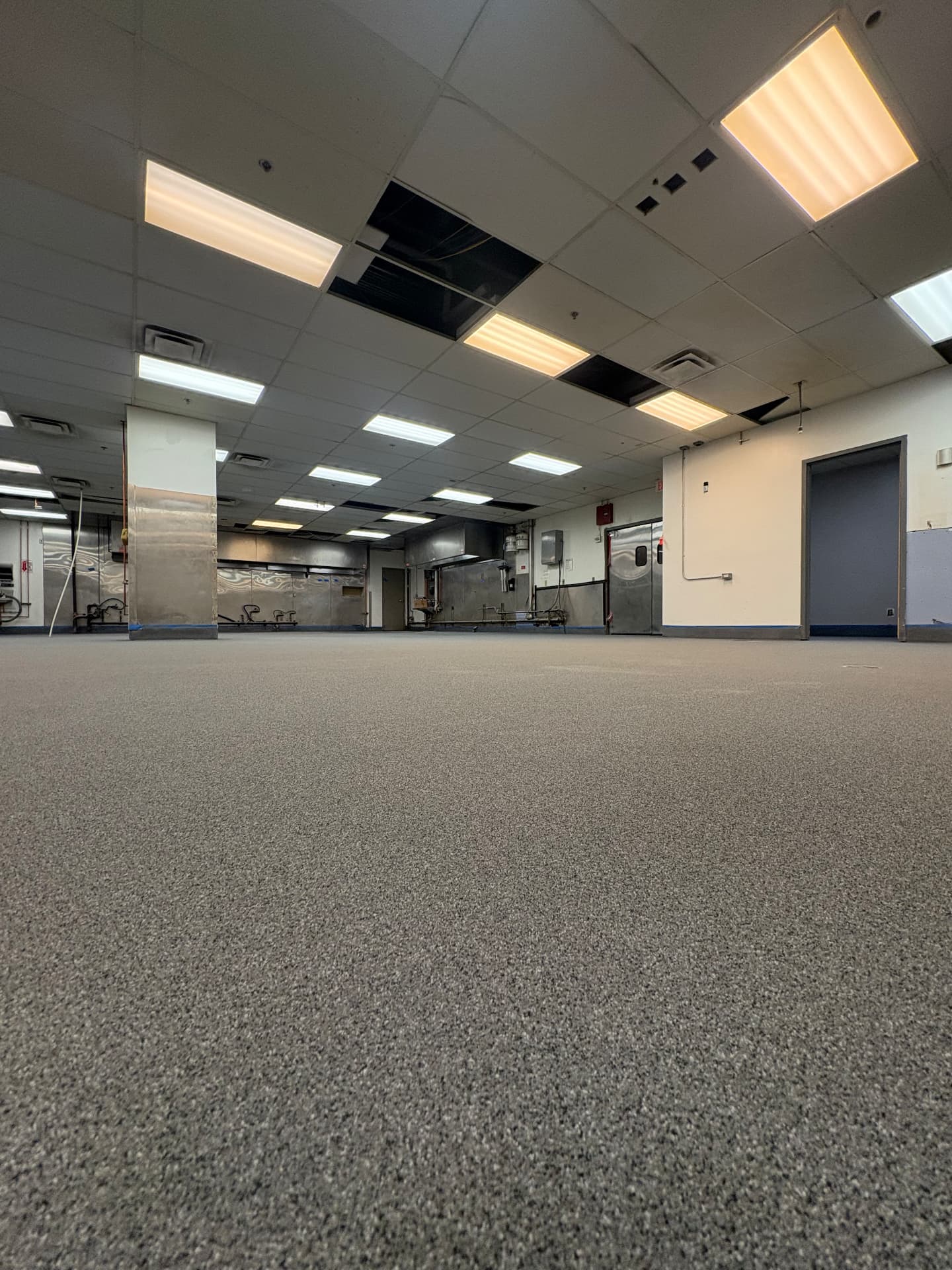 Commercial Kitchen — after coating